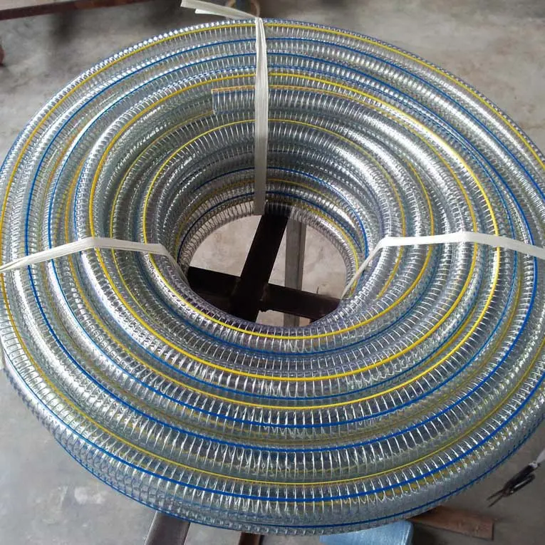 High Performance Transparent PVC Spiral Steel Wire Hose